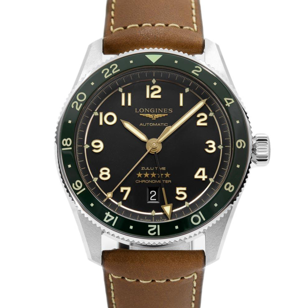 Longines L38124632 Spirit Zulu Time Automatic Men's Watch