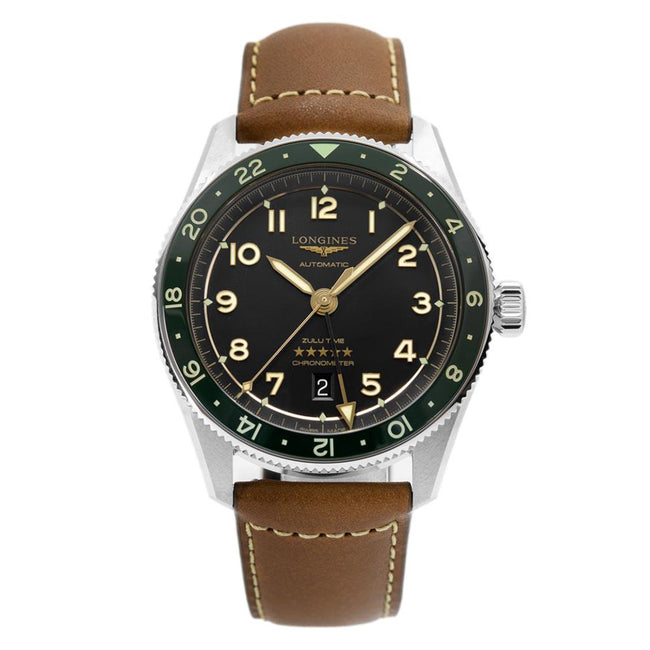 Longines L38124632 Spirit Zulu Time Automatic Men's Watch
