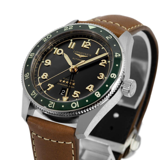 Longines L38124632 Spirit Zulu Time Automatic Men's Watch