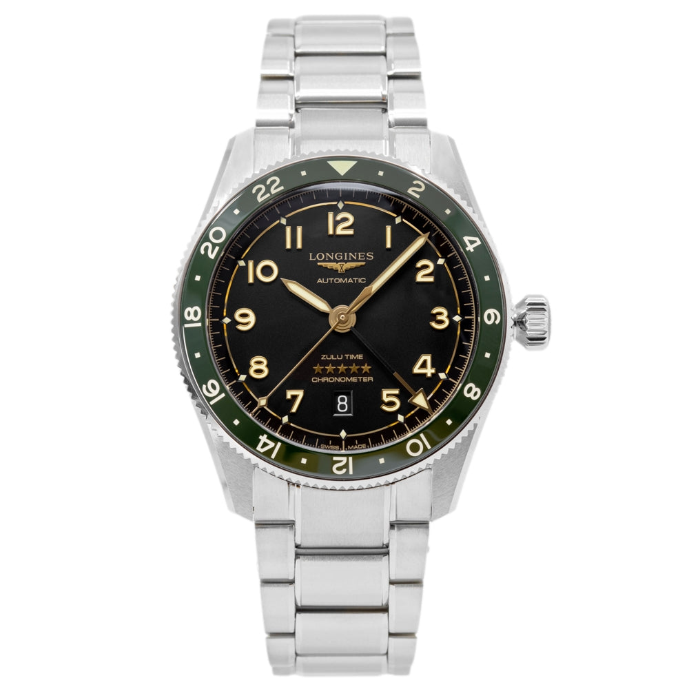 Longines L38124636 Spirit Zulu Time Automatic Men's Watch