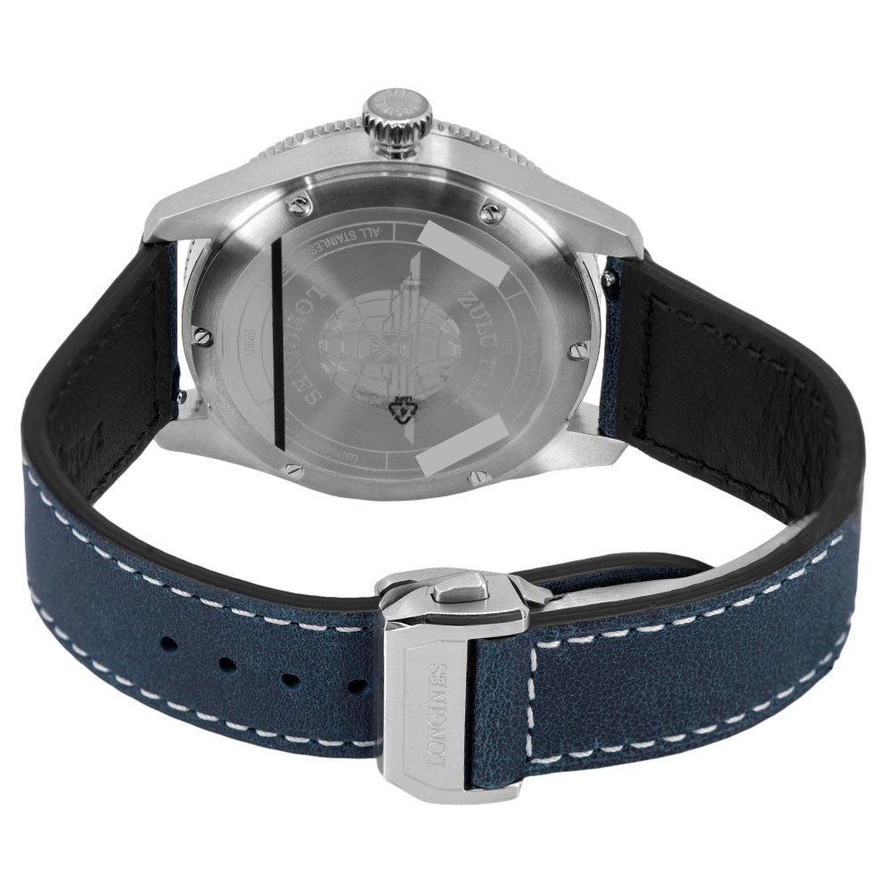 Longines Men's L3.812.4.93.2 Spirit Zulu Time Chronometer