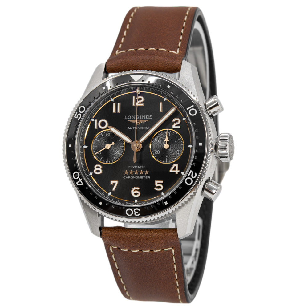 L38214532- Longines L3.821.4.53.2 Spirit Flyback Chronograph Automatic