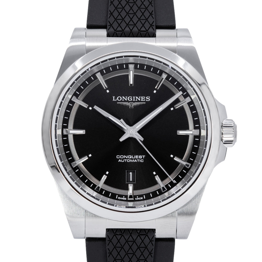 Longines Men's L3.830.4.52.9 Conquest 41mm Automatic