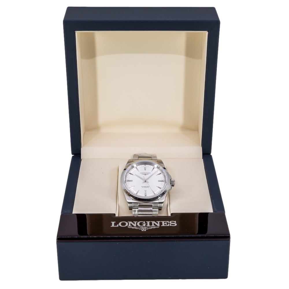 Longines Men's L3.830.4.72.6 Conquest 41mm Automatic