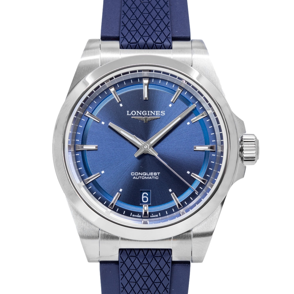 Longines Men's L3.830.4.92.9 Conquest 41mm Automatic