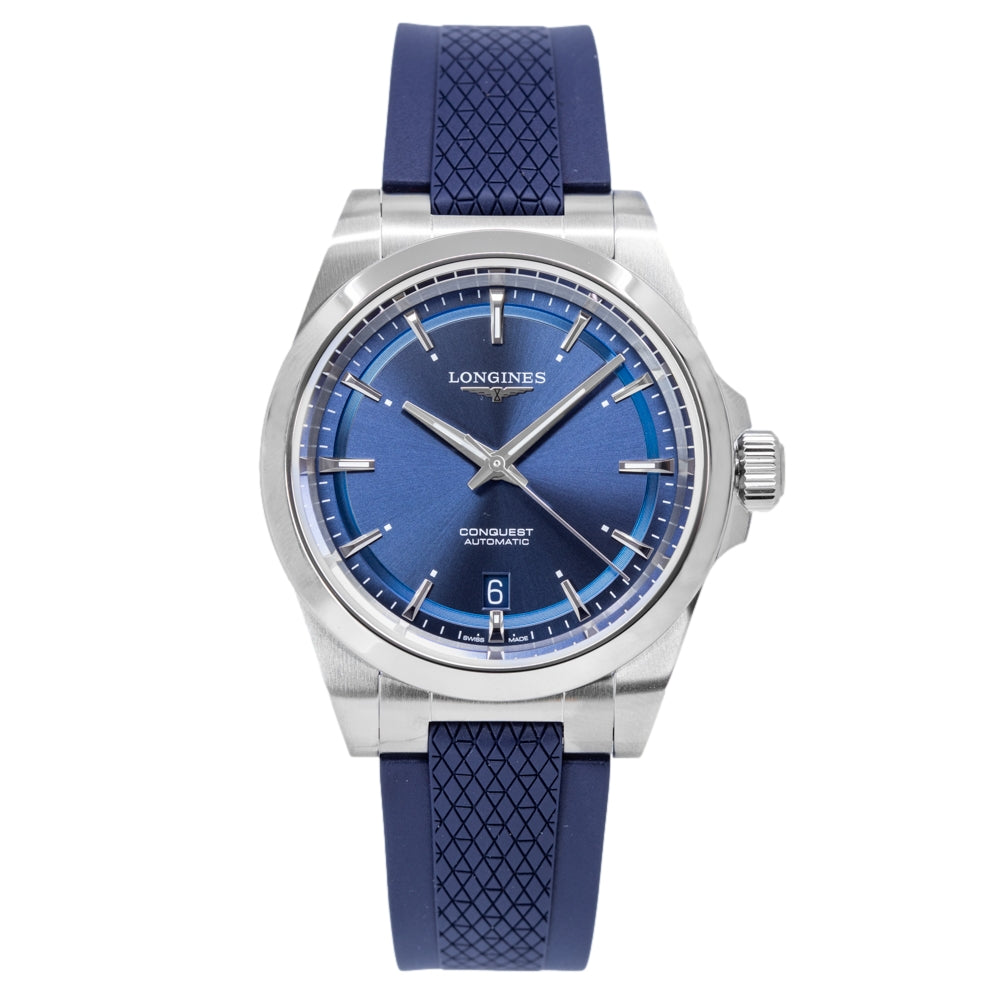 Longines Men's L3.830.4.92.9 Conquest 41mm Automatic