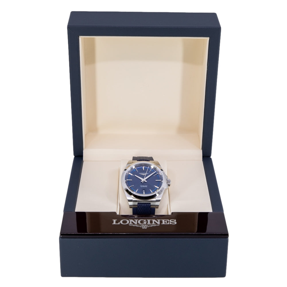 Longines Men's L3.830.4.92.9 Conquest 41mm Automatic