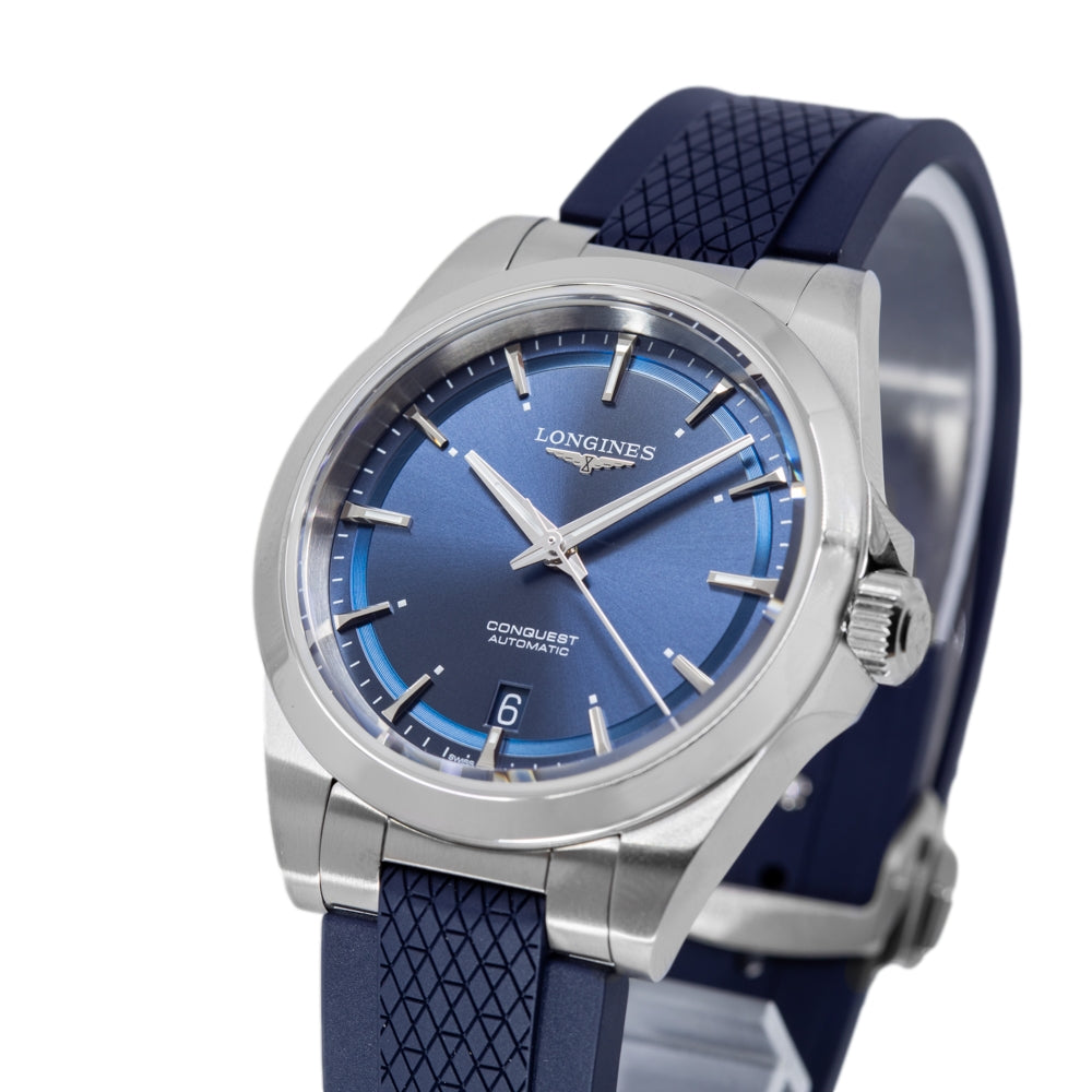 Longines Men's L3.830.4.92.9 Conquest 41mm Automatic