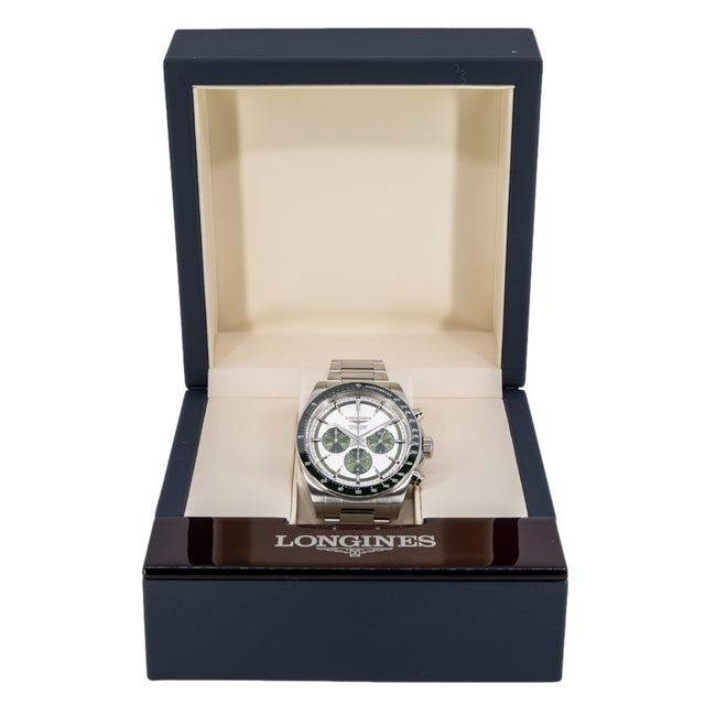Longines Men's L3.835.4.02.6 Conquest 42mm Auto Chronograph