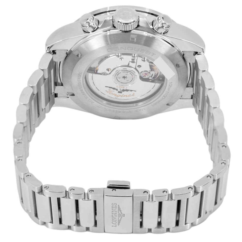 Longines Men's L3.835.4.32.6 Conquest 42mm Auto Chronograph