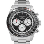 Longines Men's L3.835.4.52.6 Conquest Black Dial Chronograph