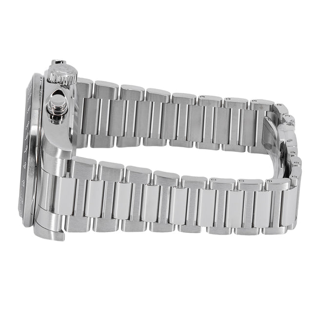 Longines Men's L3.835.4.52.6 Conquest Black Dial Chronograph