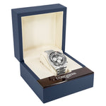 Longines Men's L3.835.4.52.6 Conquest Black Dial Chronograph