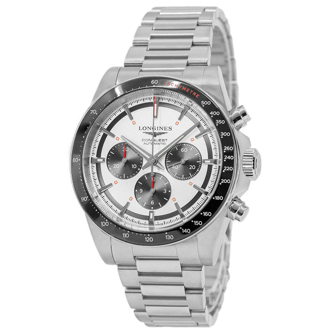 Longines Men's L3.835.4.72.6 Conquest 42mm Auto Chronograph