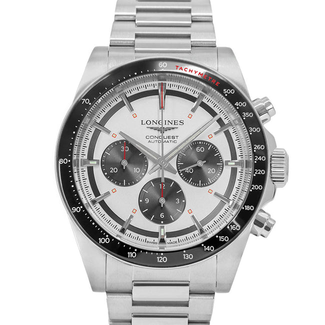 Longines Men's L3.835.4.72.6 Conquest 42mm Auto Chronograph