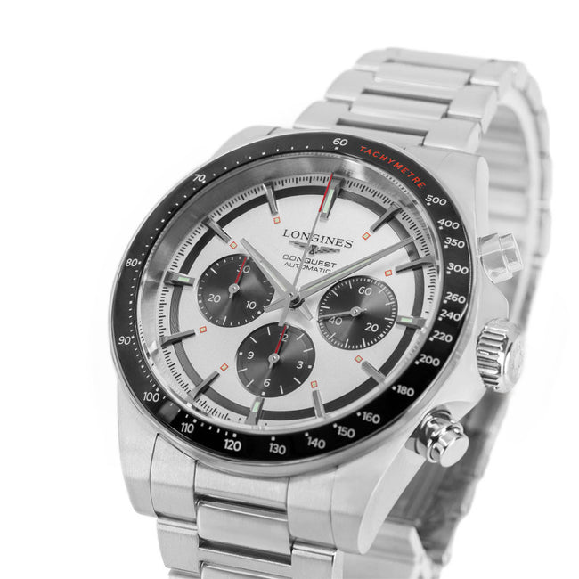 Longines Men's L3.835.4.72.6 Conquest 42mm Auto Chronograph