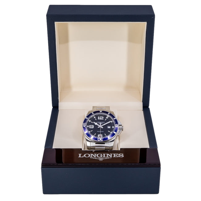Longines Men's L3.840.4.96.6 HydroConquest 44mm Quartz