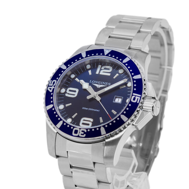Longines Men's L3.840.4.96.6 HydroConquest 44mm Quartz