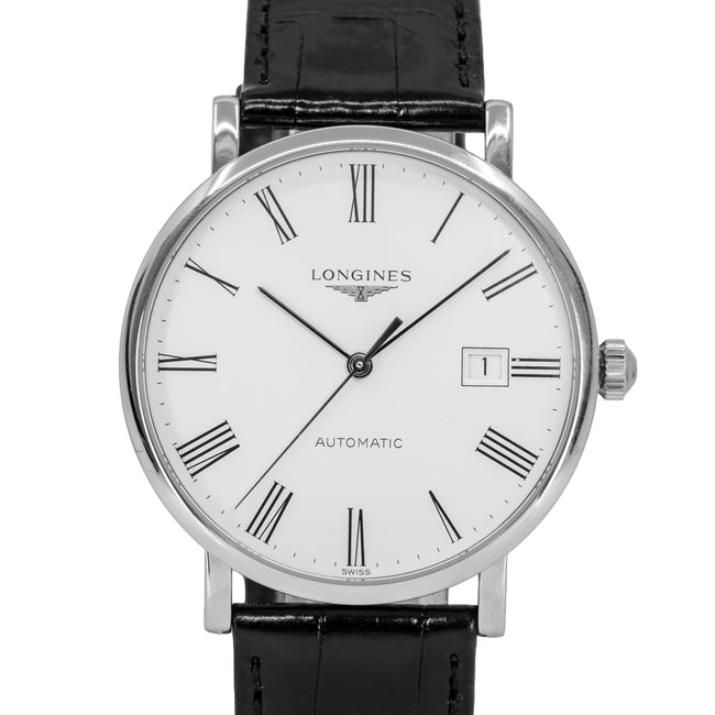 Longines Men's L4.910.4.11.2 Elegant 39mm Automatic