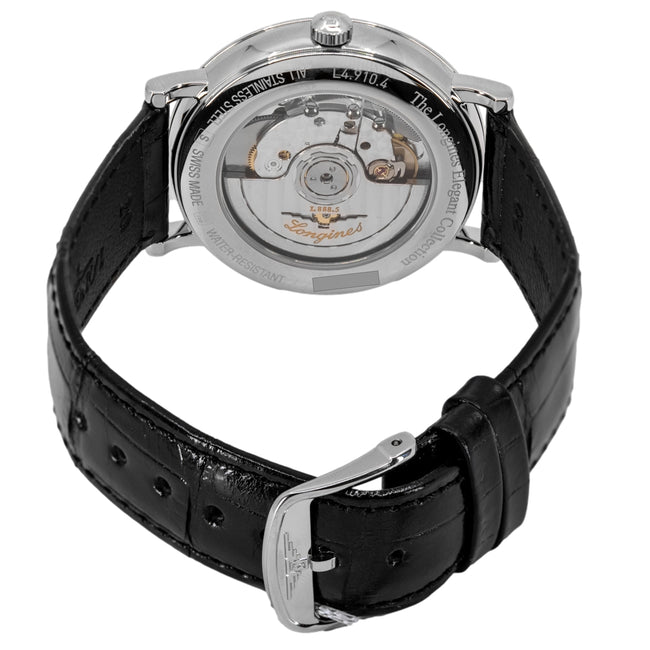 Longines Men's L4.910.4.11.2 Elegant 39mm Automatic