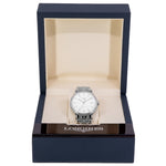 Longines Men's L4.921.4.12.6 Presence White Dial Automatic