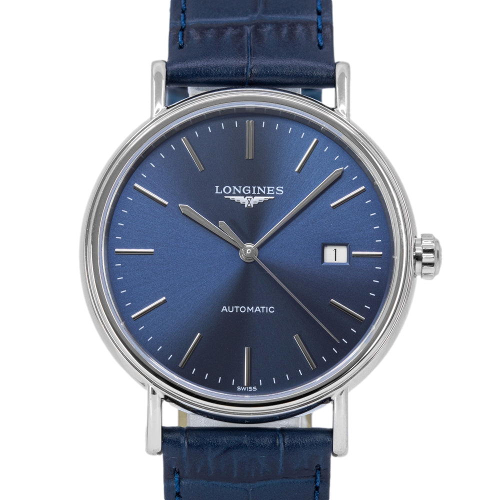 L49224922-Longines Men's L4.922.4.92.2 Presence Blue Dial Automatic