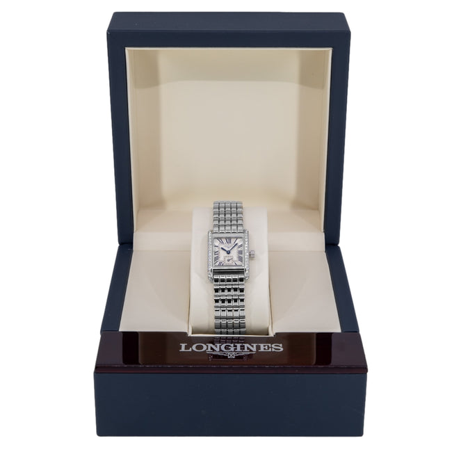 Longines Women's L5.200.0.71.6 Mini Dolcevita Diamond Quartz