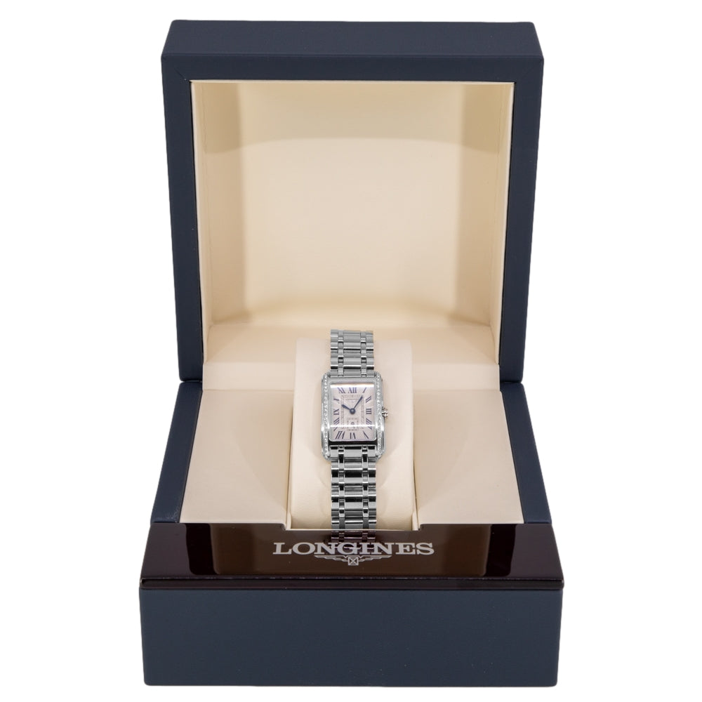 Longines Women's L5.255.0.71.6 Dolcevita Diamond Quartz