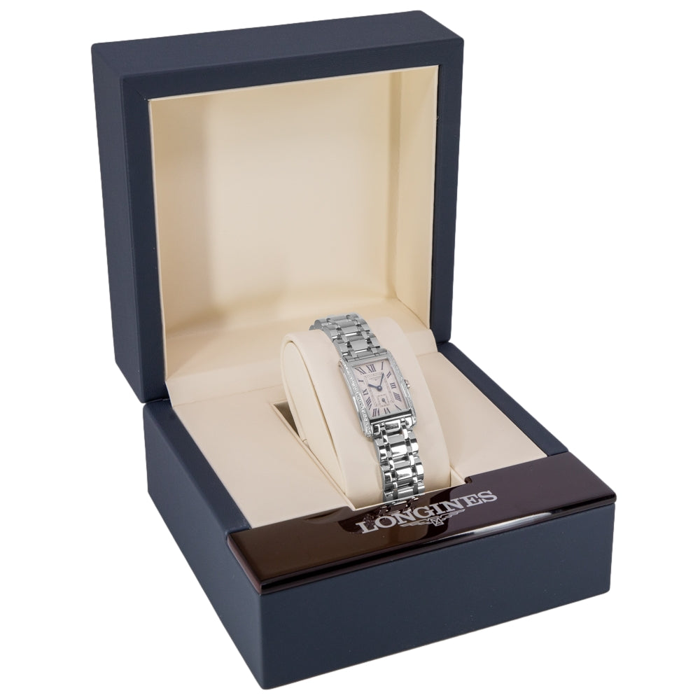 Longines Women's L5.255.0.71.6 Dolcevita Diamond Quartz