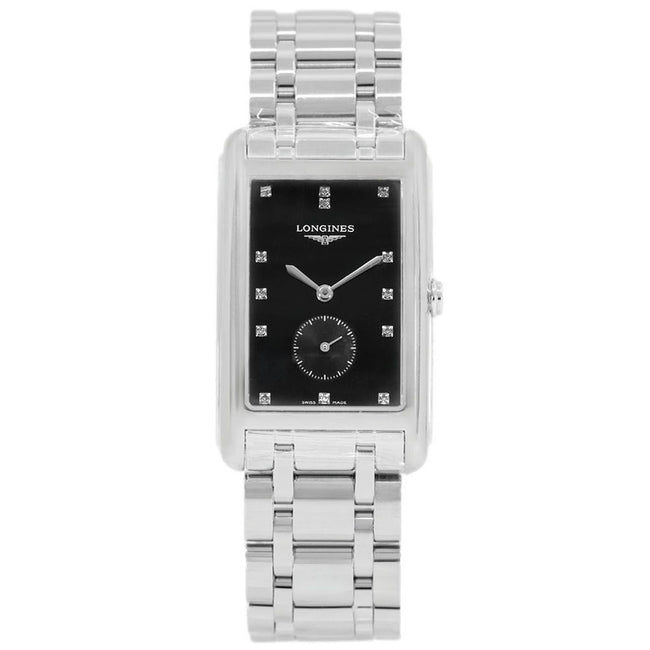 Longines Men's L5.755.4.57.6 Dolcevita Diamond Quartz