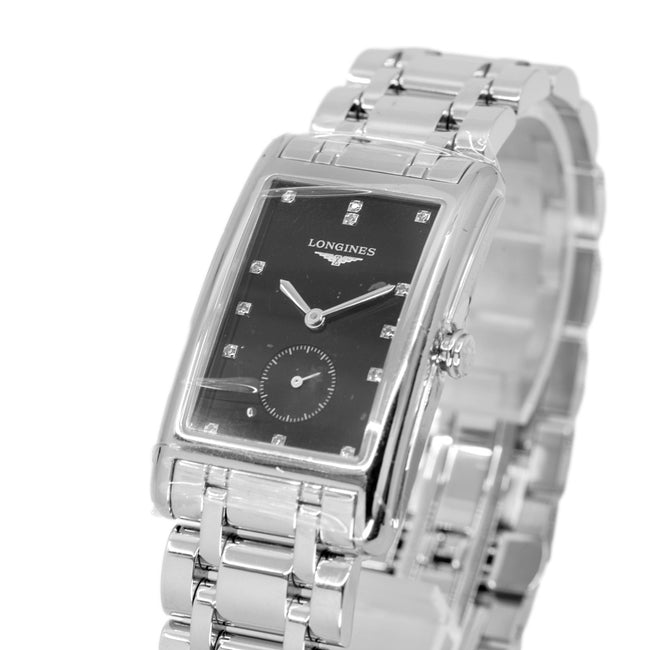 Longines Men's L5.755.4.57.6 Dolcevita Diamond Quartz