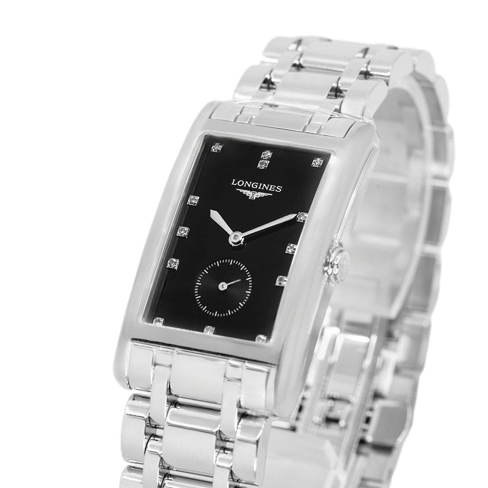 Longines Men's L5.755.4.57.6 Dolcevita Diamond Quartz