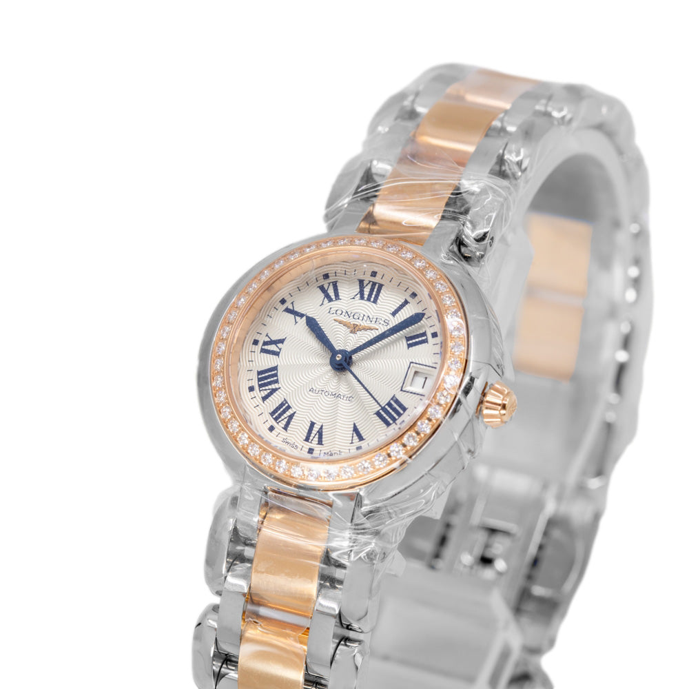 Longines Women's L8.111.5.79.6 PrimaLuna Rose Gold Auto