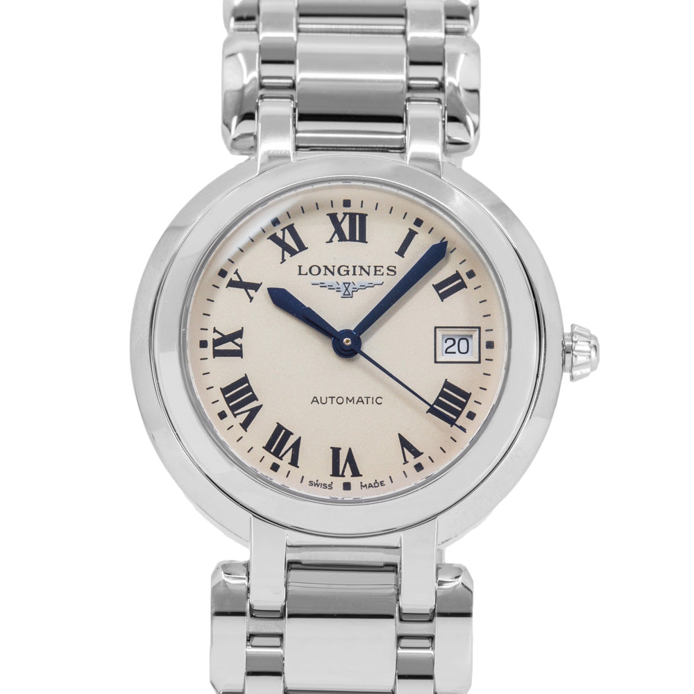 Longines Women's L8.113.4.71.6 Primaluna Silver Dial Auto