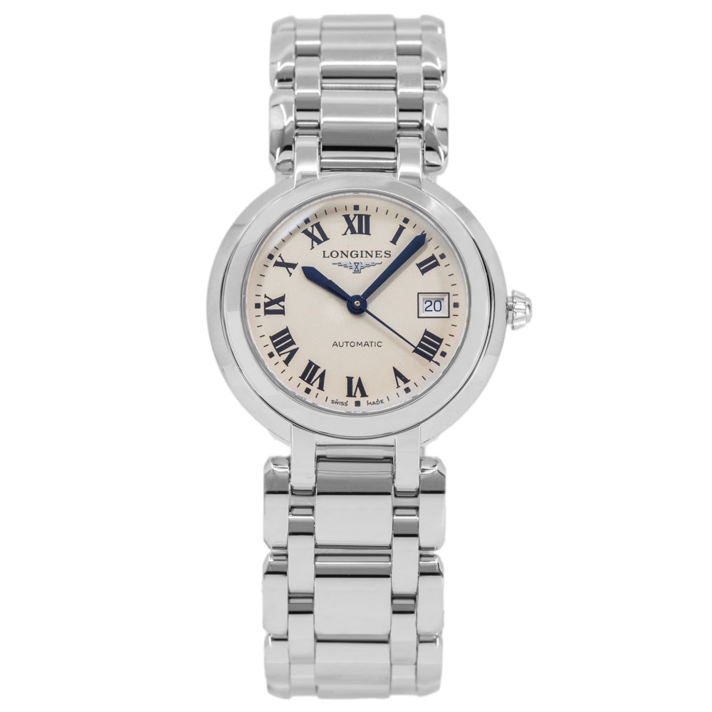 Longines Women's L8.113.4.71.6 Primaluna Silver Dial Auto