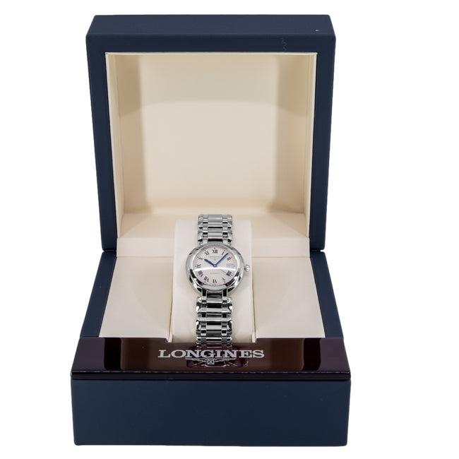 Longines Women's L8.113.4.71.6 Primaluna Silver Dial Auto