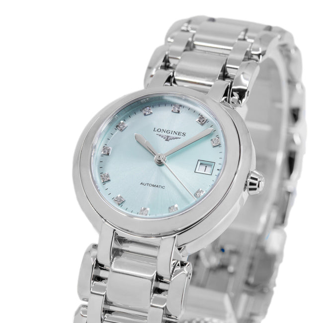 Longines Women's L8.113.4.90.6 Primaluna Blue Dial 30mm Auto