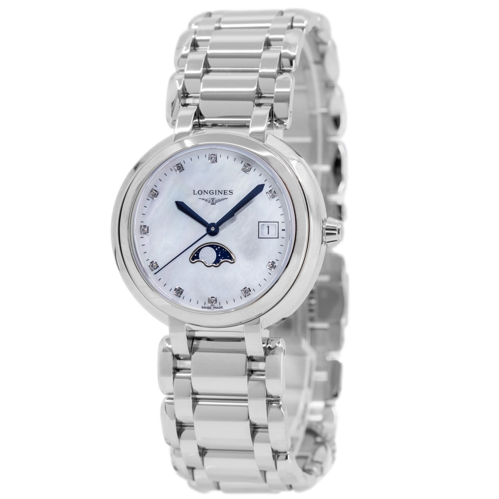 Longines Women's L8.116.4.87.6 Primaluna Moonphase Quartz