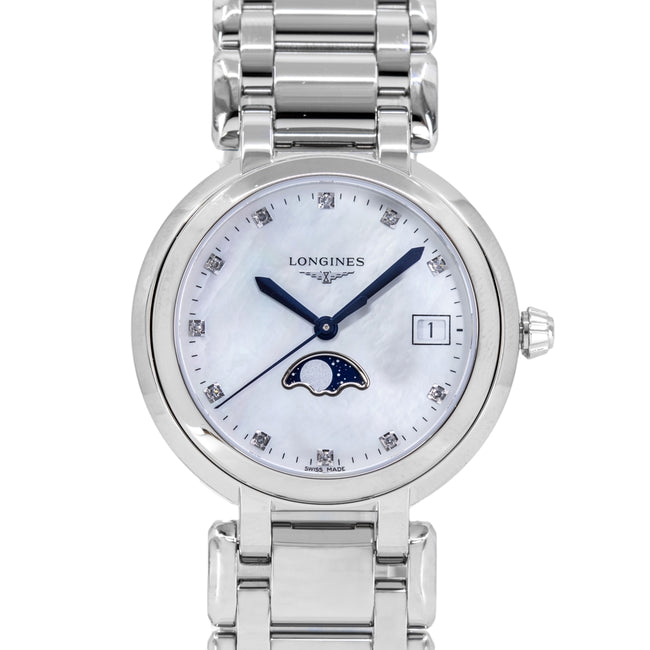 Longines Women's L8.116.4.87.6 Primaluna Moonphase Quartz