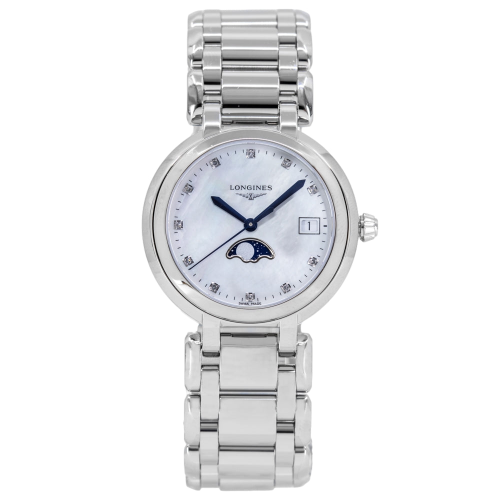 Longines Women's L8.116.4.87.6 Primaluna Moonphase Quartz