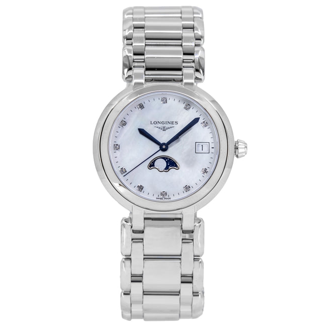 Longines Women's L8.116.4.87.6 Primaluna Moonphase Quartz