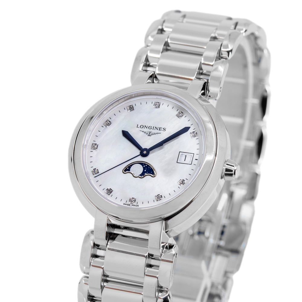 Longines Women's L8.116.4.87.6 Primaluna Moonphase Quartz