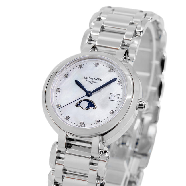 Longines Women's L8.116.4.87.6 Primaluna Moonphase Quartz