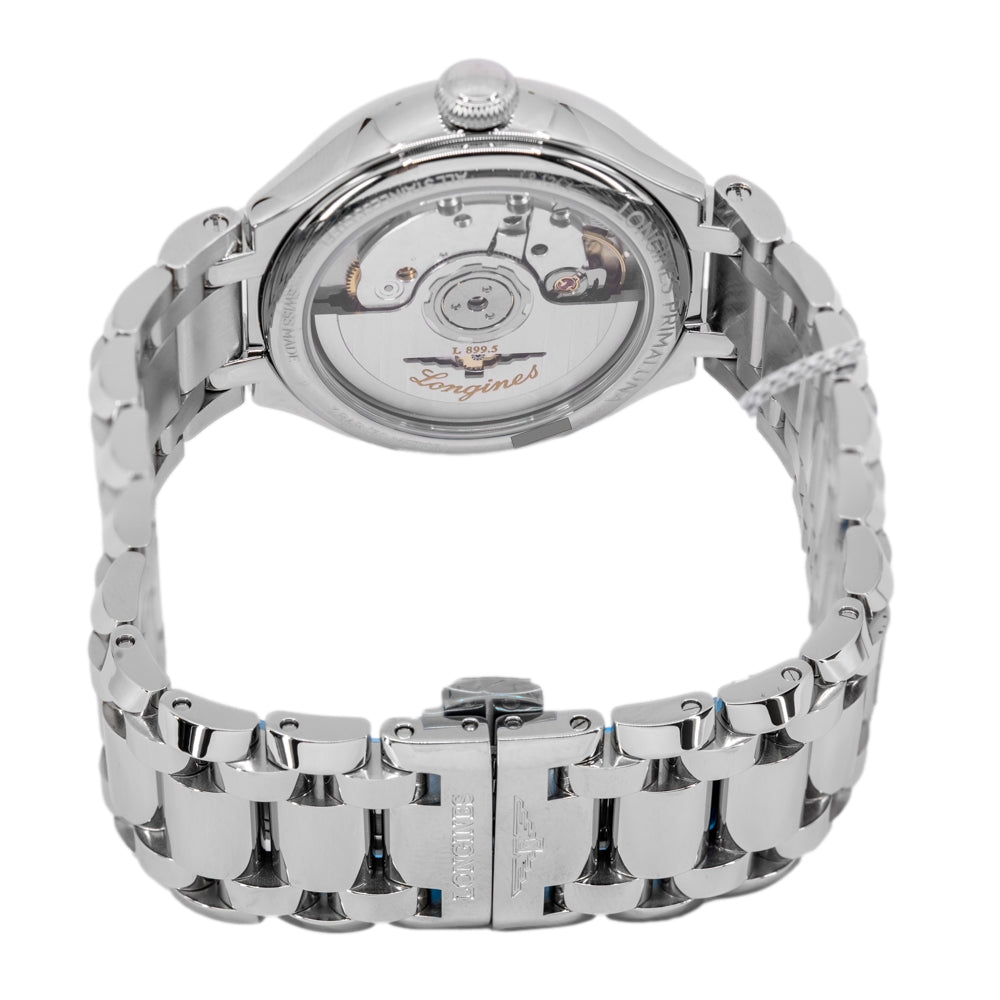 Longines Women's L8.126.4.87.6 Primlauna 34mm Auto Moonphase