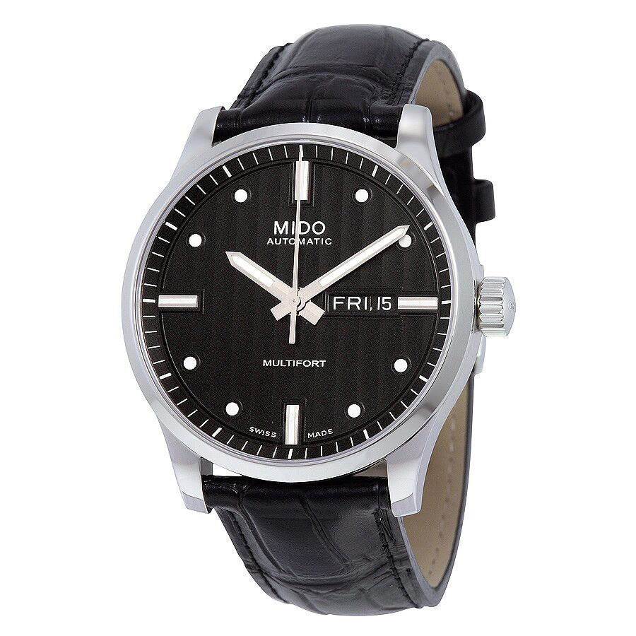 Mido Men's M005.430.16.031.81 Multifort Black Dial Auto