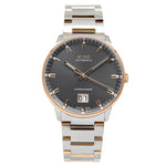 Mido Herrenuhr M021.626.22.061.00Commander Anthrazit Zifferblatt