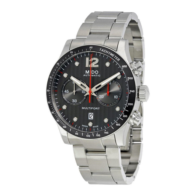 Mido Men's M0256271106100 Multifort Chronograph Auto