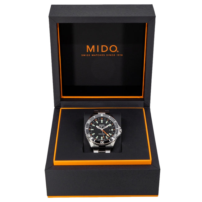 Mido Herrenuhr M026.629.11.051.01 OceanStar GTM Schwarzes Zifferblatt