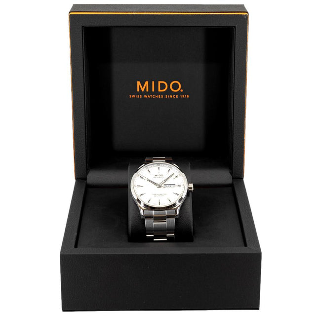 M0384311103100-Mido  M038.431.11.031.00 Multifort Chronometer COSC Watch