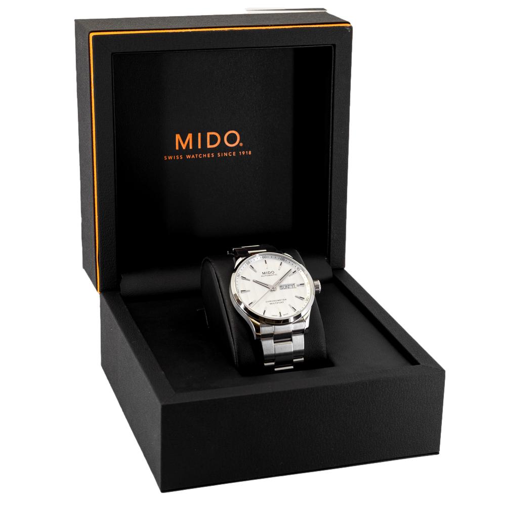 M0384311103100-Mido  M038.431.11.031.00 Multifort Chronometer COSC Watch